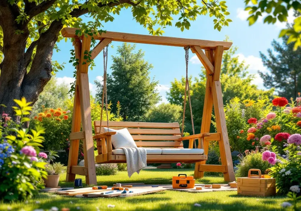 Jak zrobić huśtawkę z deski? Bezpieczny poradnik DIY