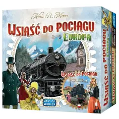 Rebel gra planszowa Wsiąść do pociągu Europa – czy rozszerzenie zmienia rozgrywkę?