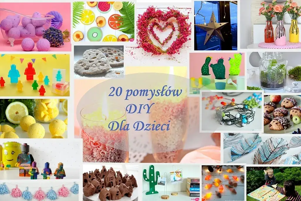 dekoracje urodzinowe dla dziecka DIY z recyklingu